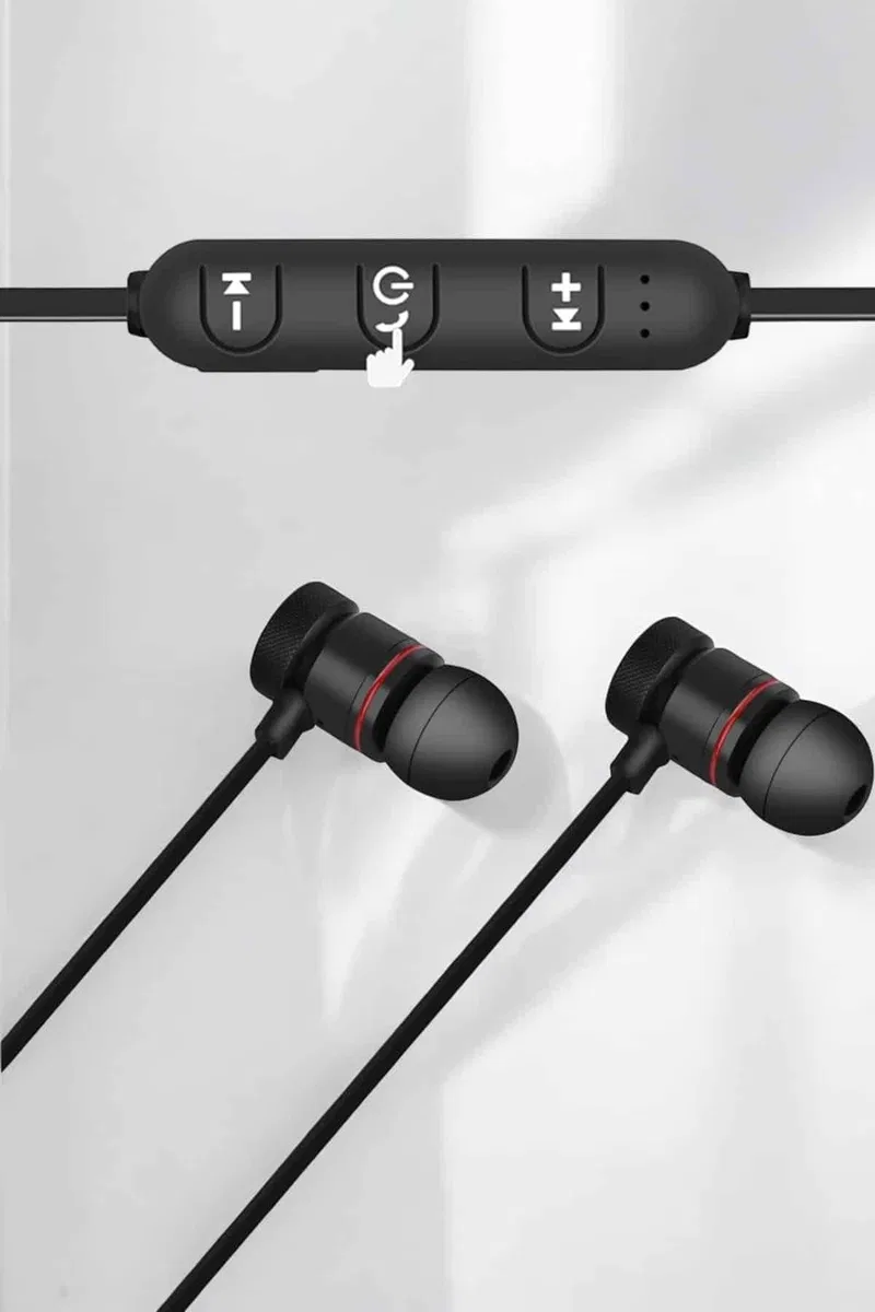 Kablolu Mıknatıslı Sport Kulaklık Bluetooth Bağlantılı görsel 2