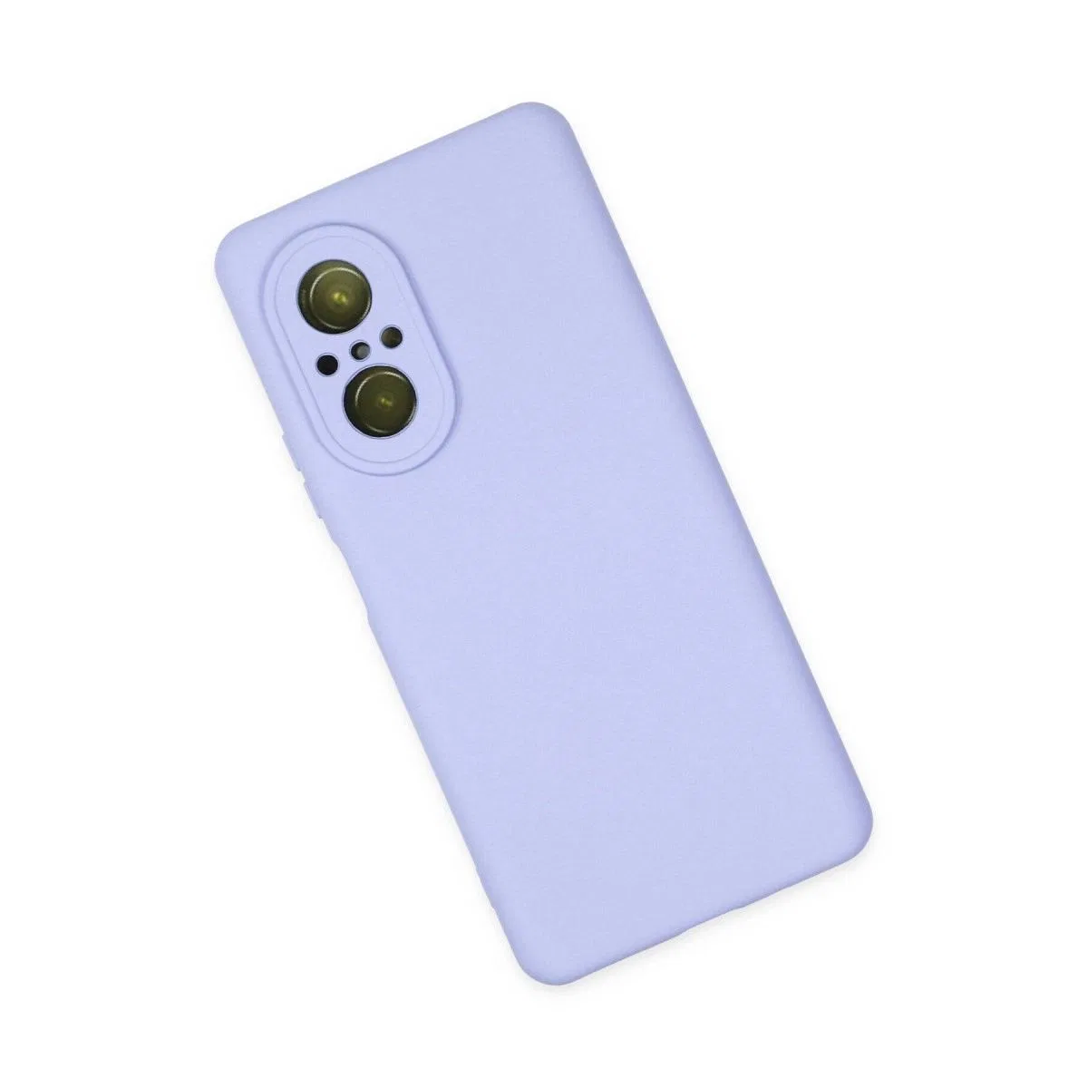 Huawei Nova 9 Se Kılıf Nano İçi Kadife Silikon - Lila görsel 3