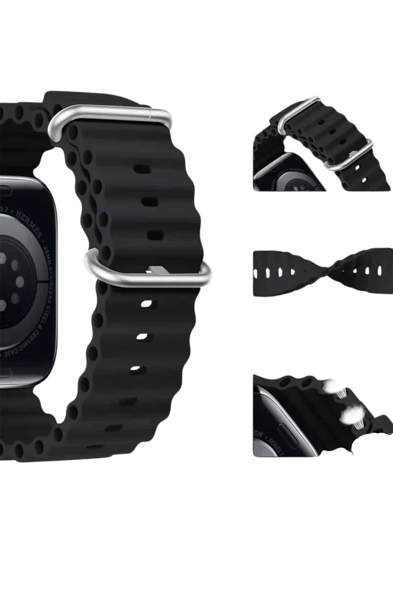 Akıllı Saat Bluetooth Bağlantılı Adımsayar Alarm ve Hatırlatıcı Çağrı Cevaplama görsel 3
