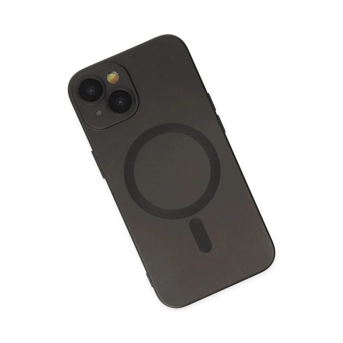 Apple İphone 14 Plus Kılıf Moshi Lens Magneticsafe Silikon - Siyah görsel 3