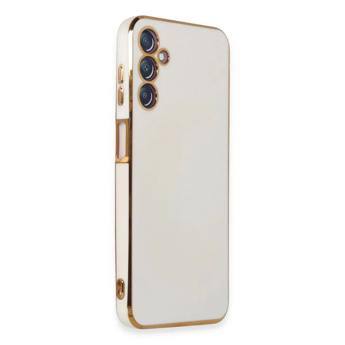 Samsung Galaxy M14 5g Kılıf Volet Silikon - Beyaz görsel 2