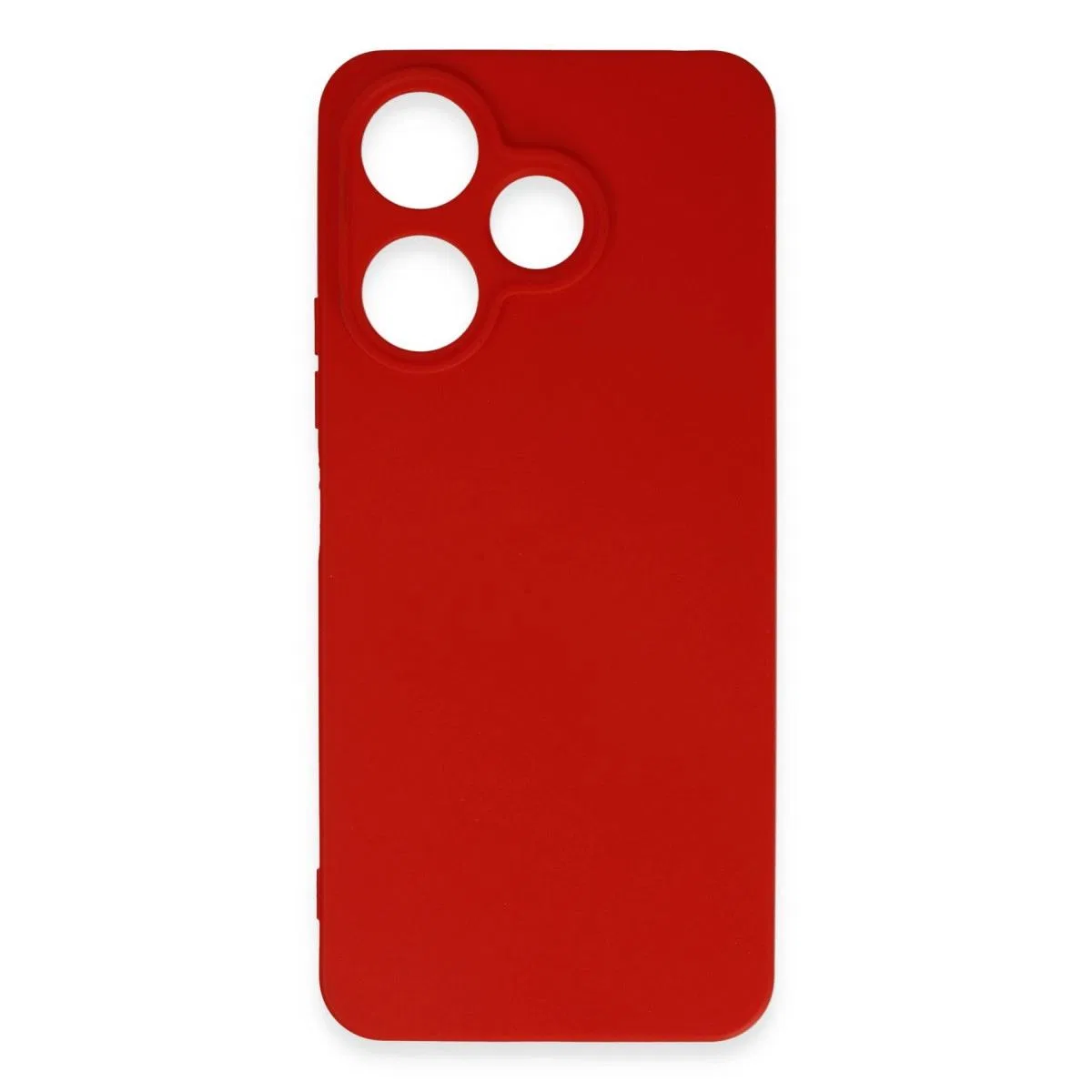 Xiaomi Redmi 13 4g Kılıf First Silikon - Kırmızı görsel 2