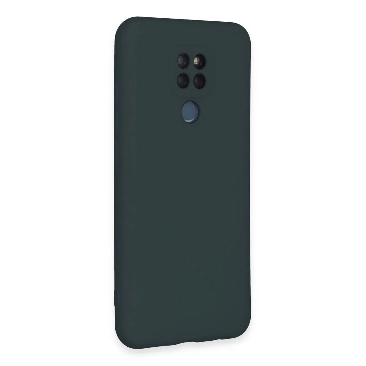 General Mobile Gm 20 Kılıf Nano İçi Kadife Silikon - Koyu Yeşil görsel 2