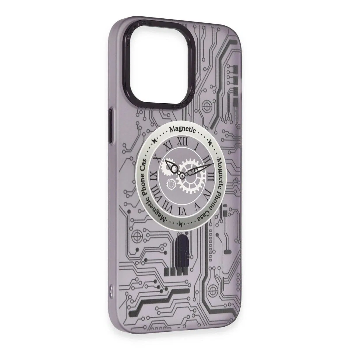Apple İphone 14 Pro Kılıf Apollo Magneticsafe Desenli Kapak - Apollo Mor - 5 görsel 4