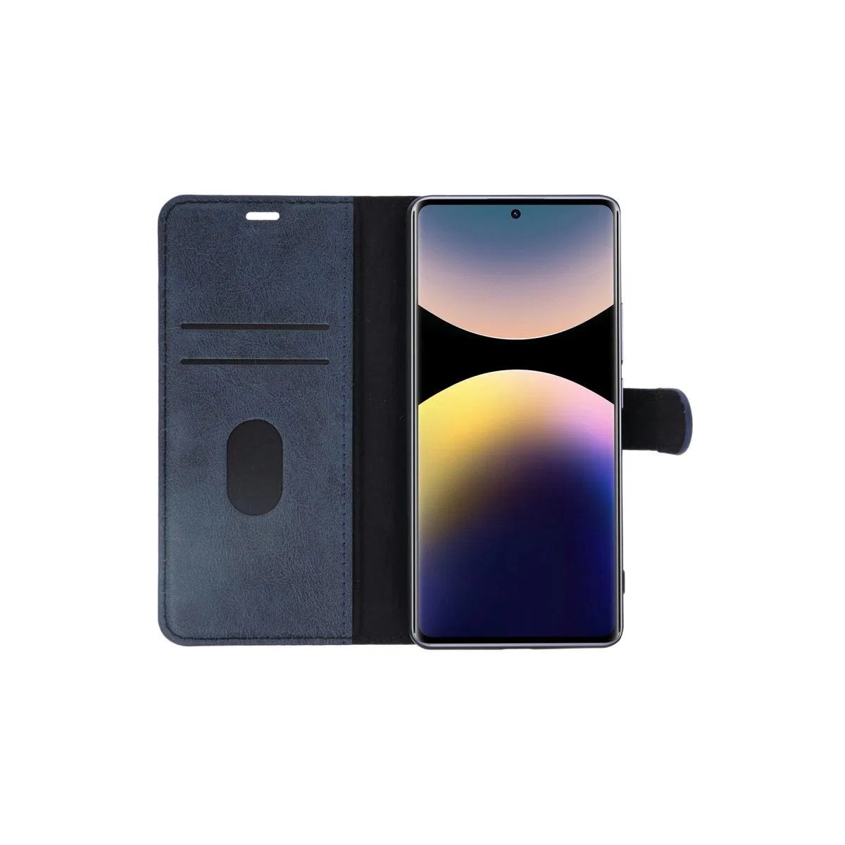 Xiaomi Redmi Note 14 Pro 4g Kılıf Trend S Plus Kapaklı Kılıf - Siyah görsel 3