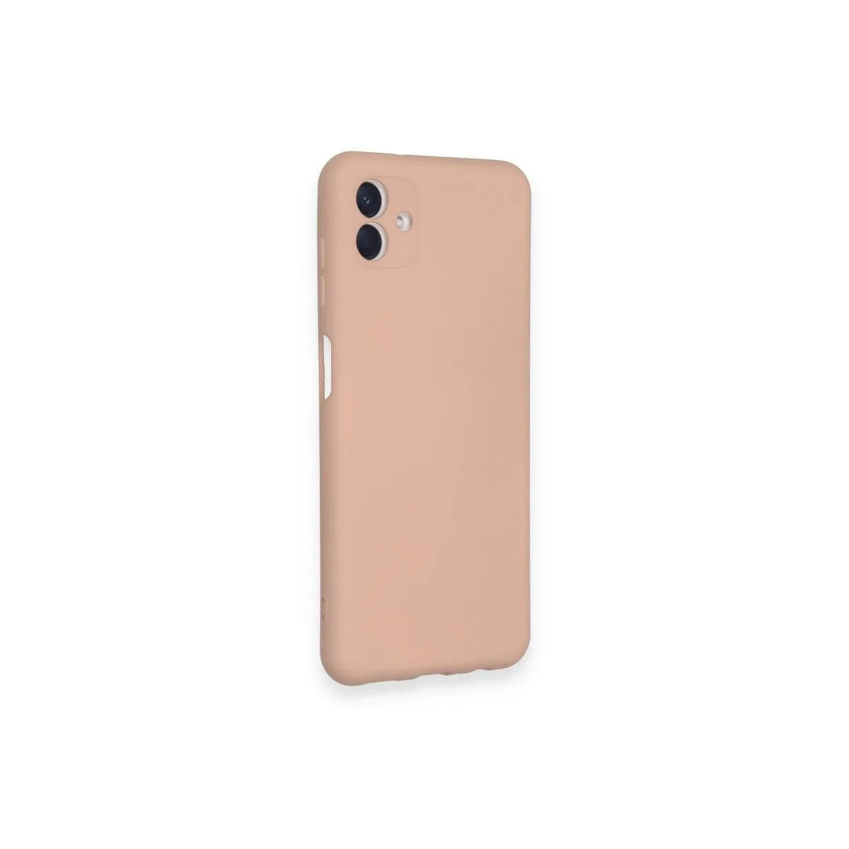 Samsung Galaxy A04 Kılıf Nano İçi Kadife Silikon - Pudra görsel 2