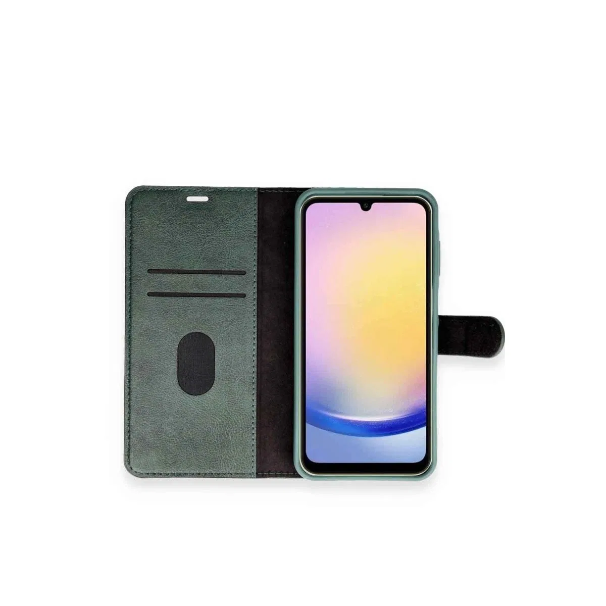 Xiaomi Mi Note 10 Trend S Plus Kapaklı Kılıf - Siyah görsel 2