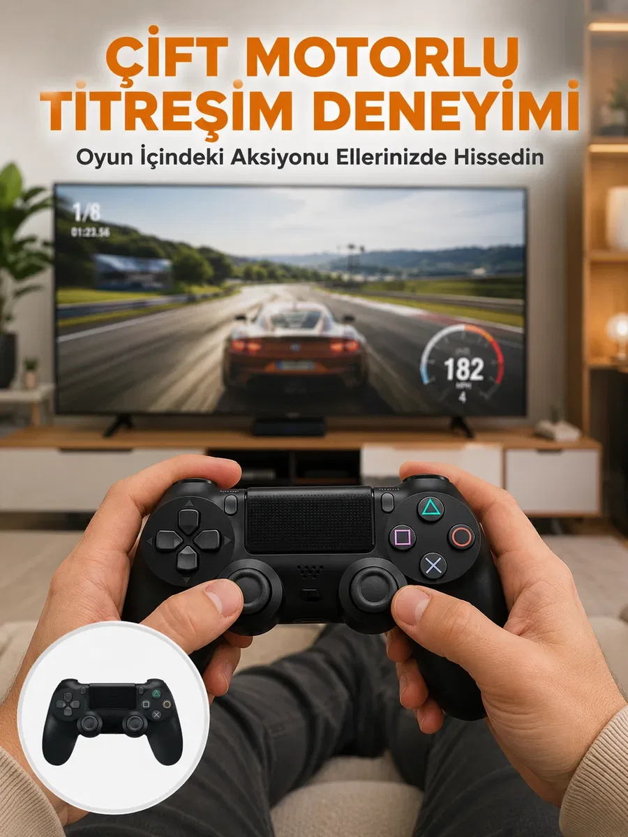 Kablosuz Titreşimli Oyun Kolu – Yüksek Hassasiyetli og Kontrol ve Ergonomik Tutma Yeni Nesil