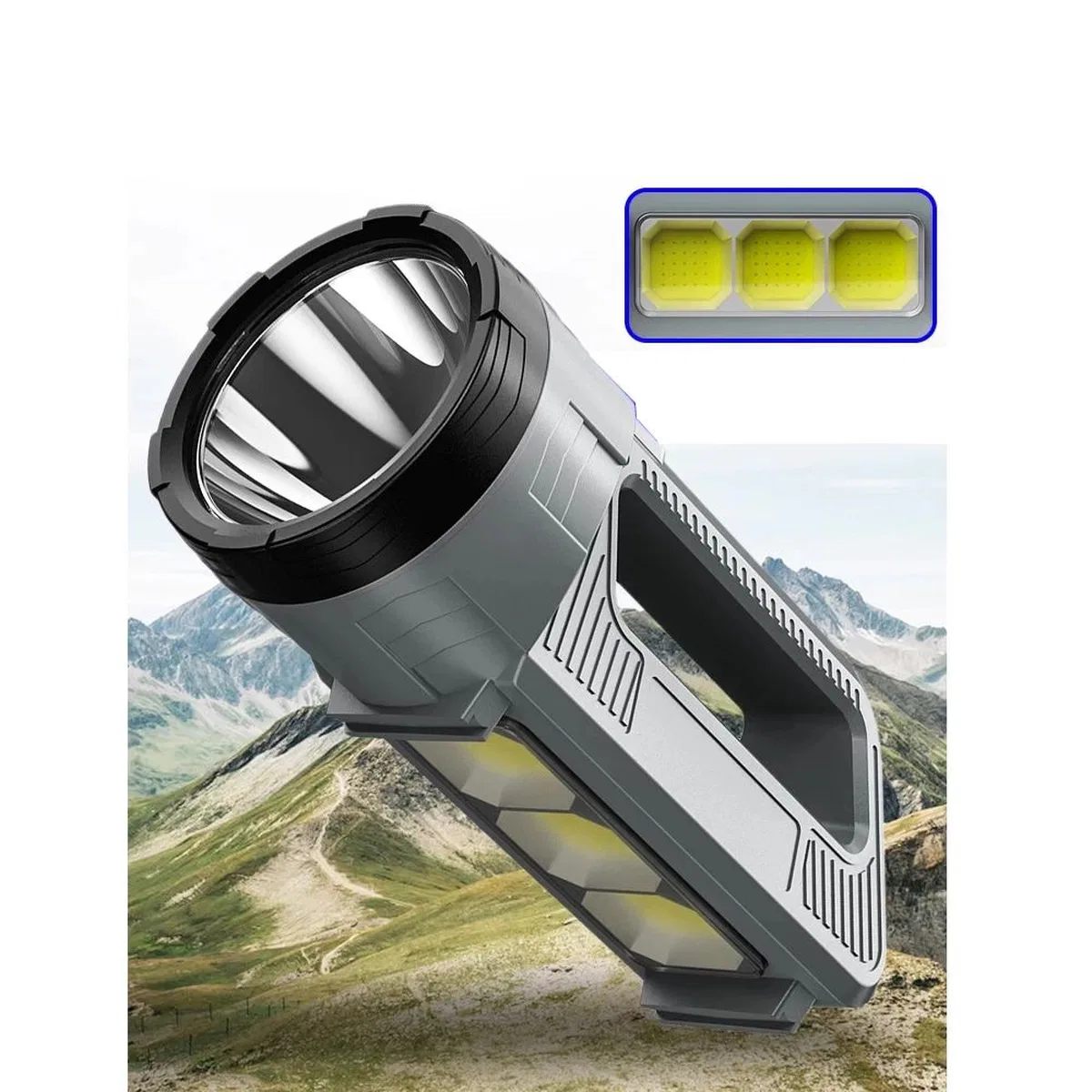 Güçlü Şarjlı Fener Masa Lambası Wt-603 görsel 6