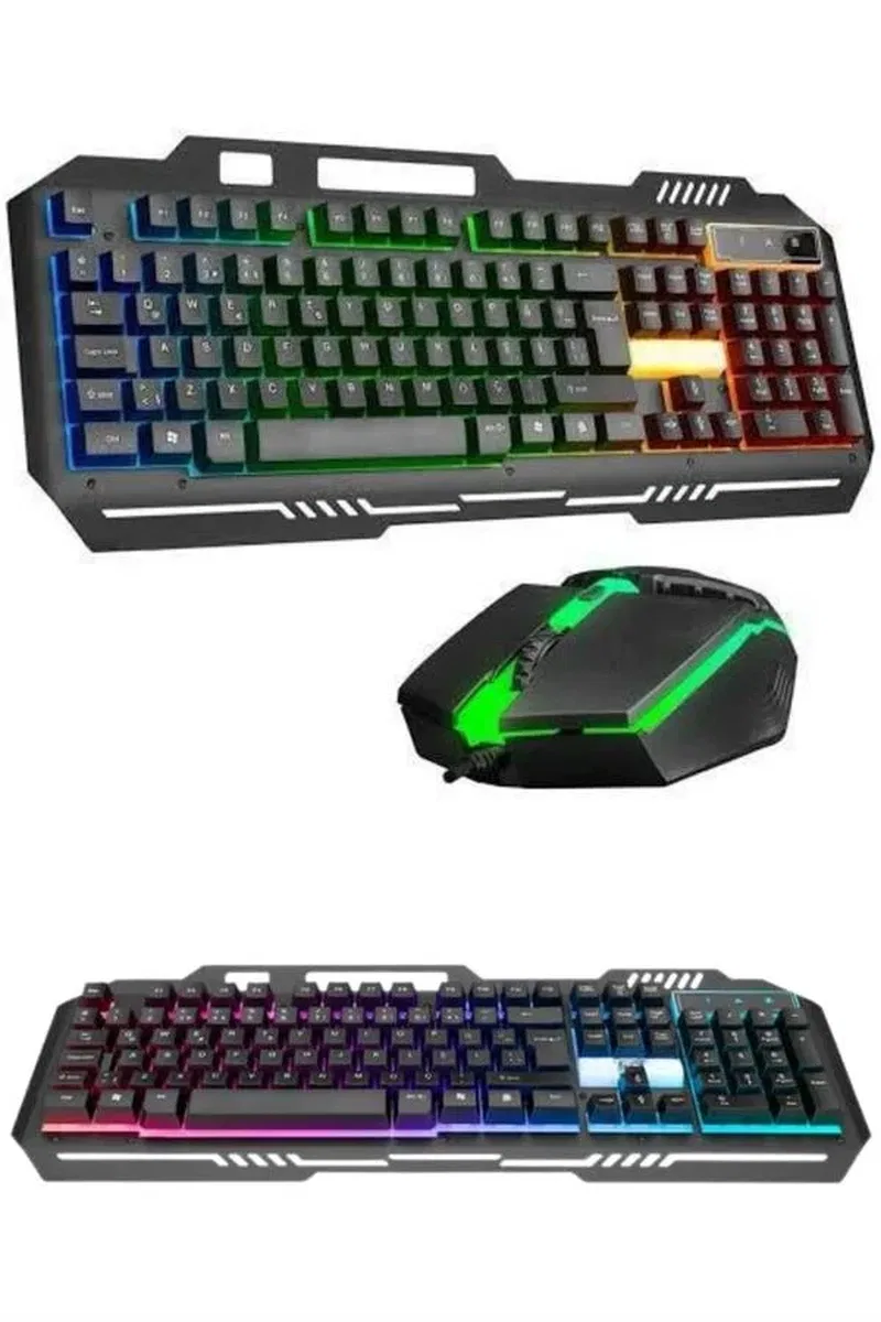 Gaming Oyuncu Klavyesi Led Aydınlatmalı Mekanik Hisli görsel 5