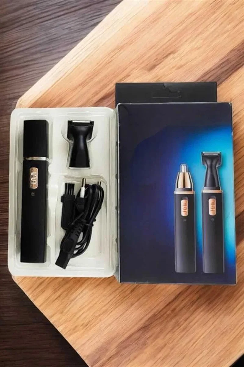 Seyahat Tipi Mini Taşınabilir Siyah Burun Kulak Yanak Kıl Ve Tüy Temizleme Makinesi görsel 5