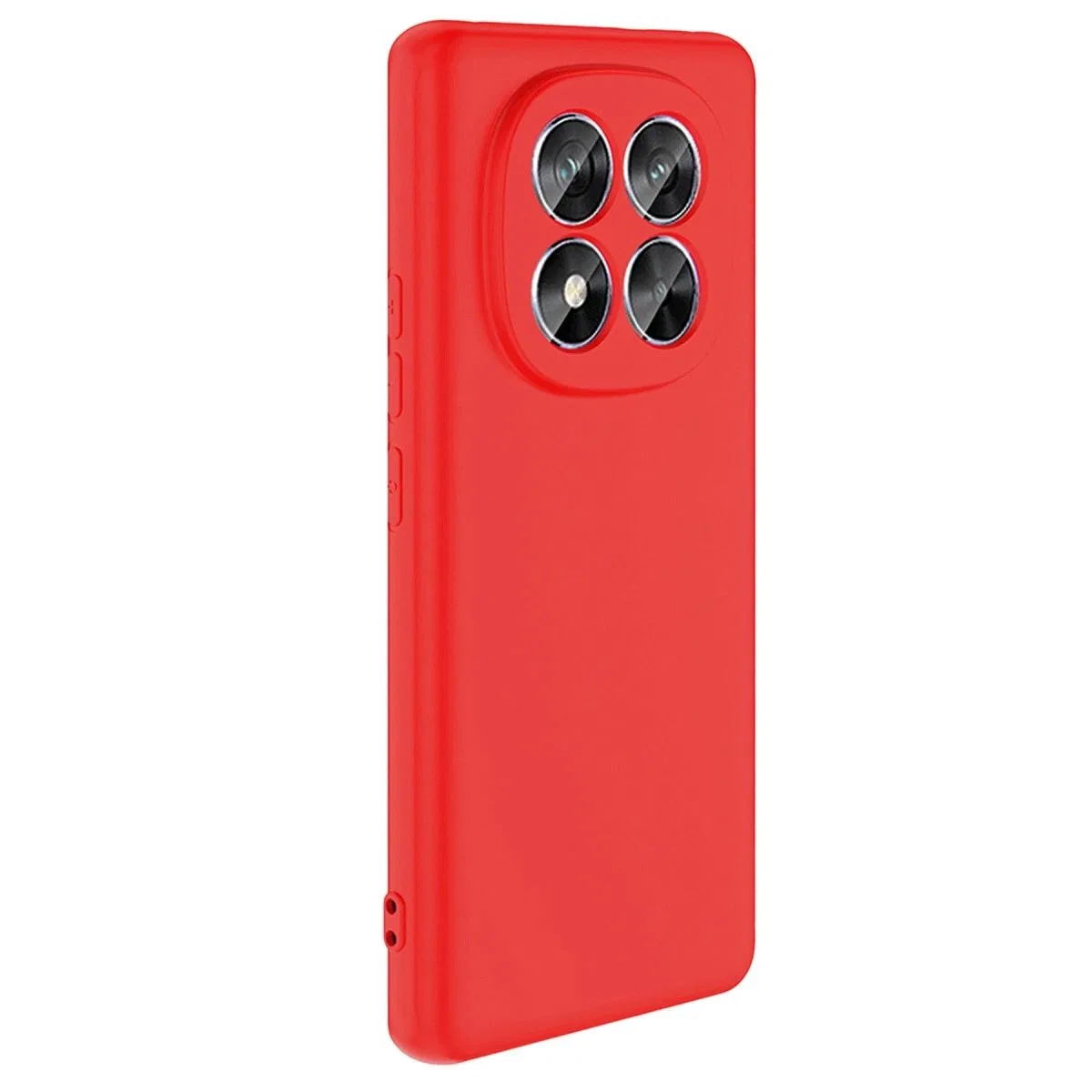 Xiaomi Redmi Note 14 Pro 5g Kılıf Nano İçi Kadife Silikon - Kırmızı görsel 2