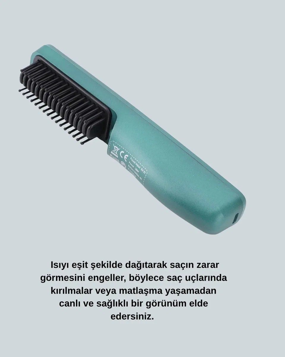 Negatif İyonlu Seramik Düzleştirici – Kablosuz Kullanım görsel 5