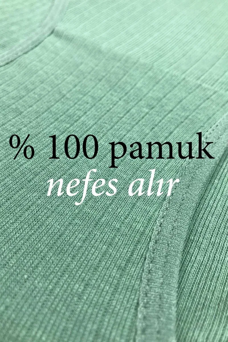 6 Adet Kadın Yüksek Bel Ribana Bato Külot S084 görsel 2