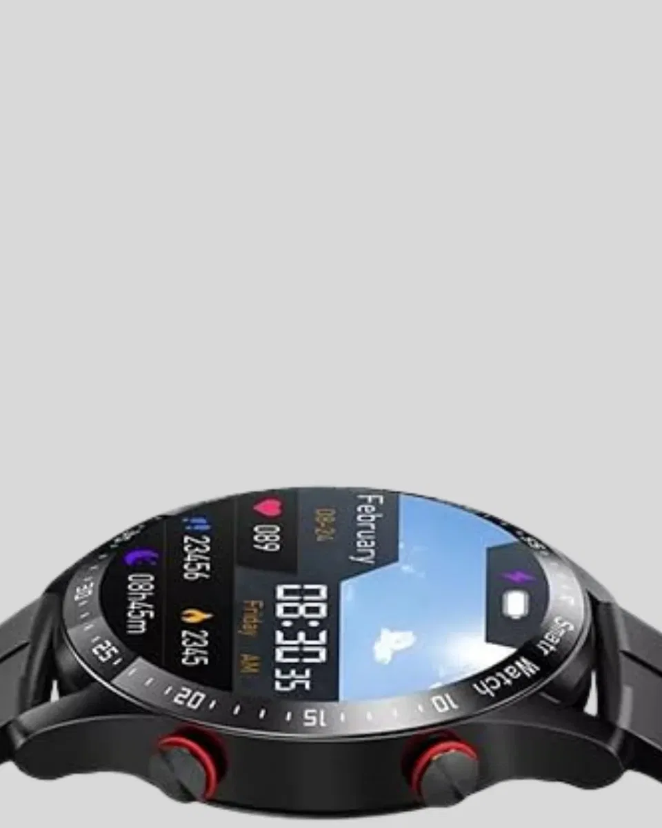 Akıllı Saat Yeni Model Sesli Asistan Bildirim Görme Bluetooth Bağlantılı Müzik Dinleme görsel 4