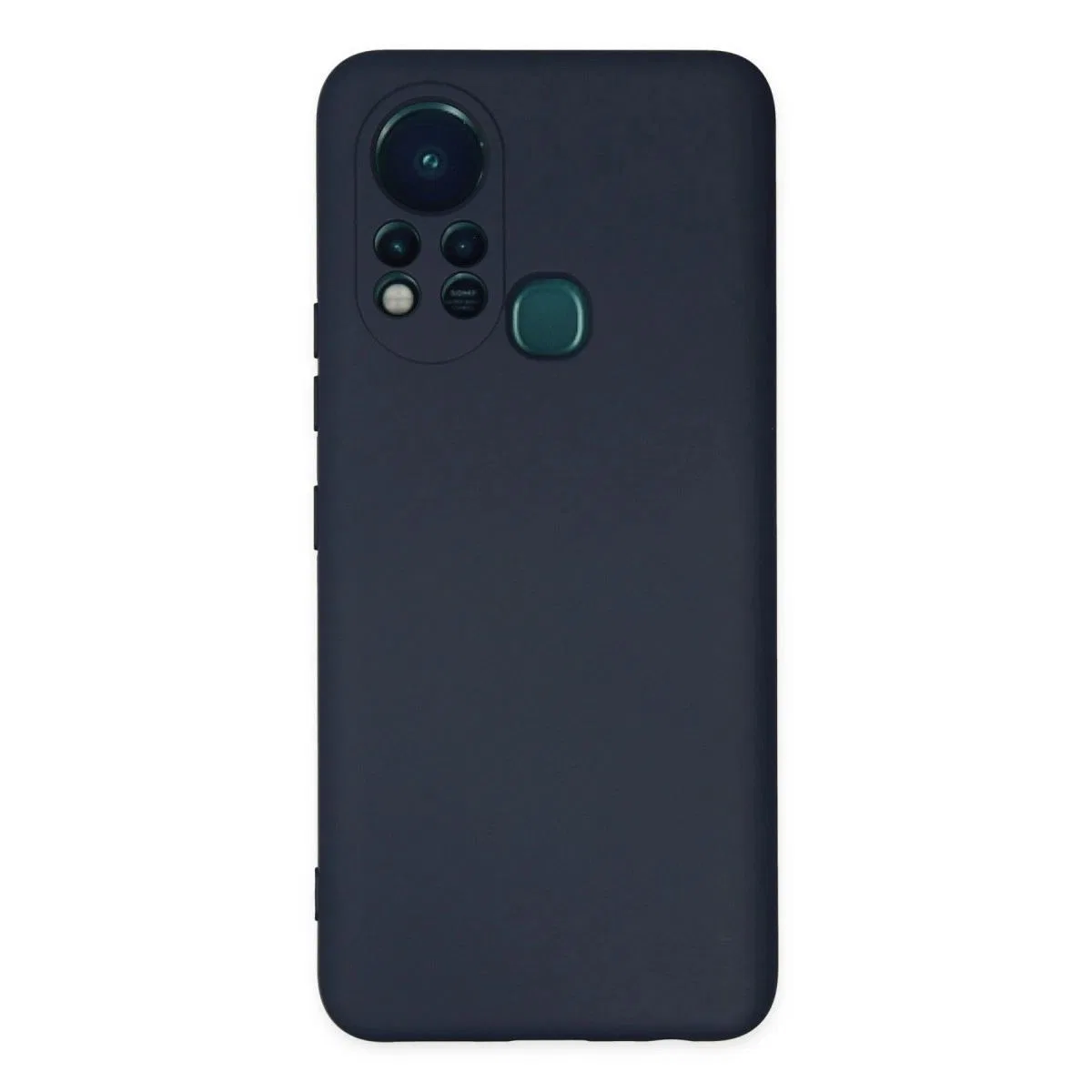 İnfinix Hot 11s Kılıf Nano İçi Kadife Silikon - Lacivert görsel 3