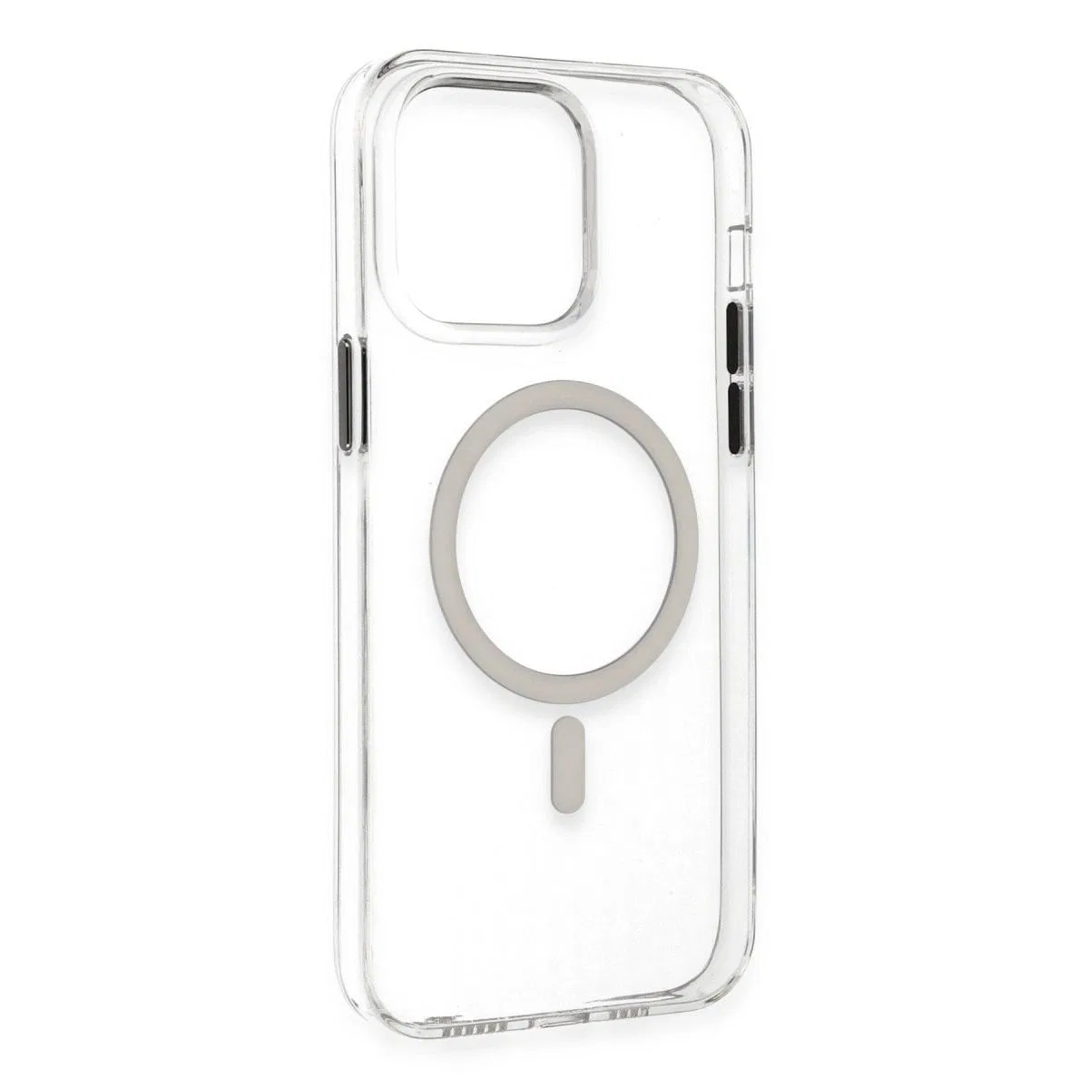 Apple İphone 14 Pro Max Kılıf Tron Şeffaf Magsafe Kapak - Şeffaf görsel 2