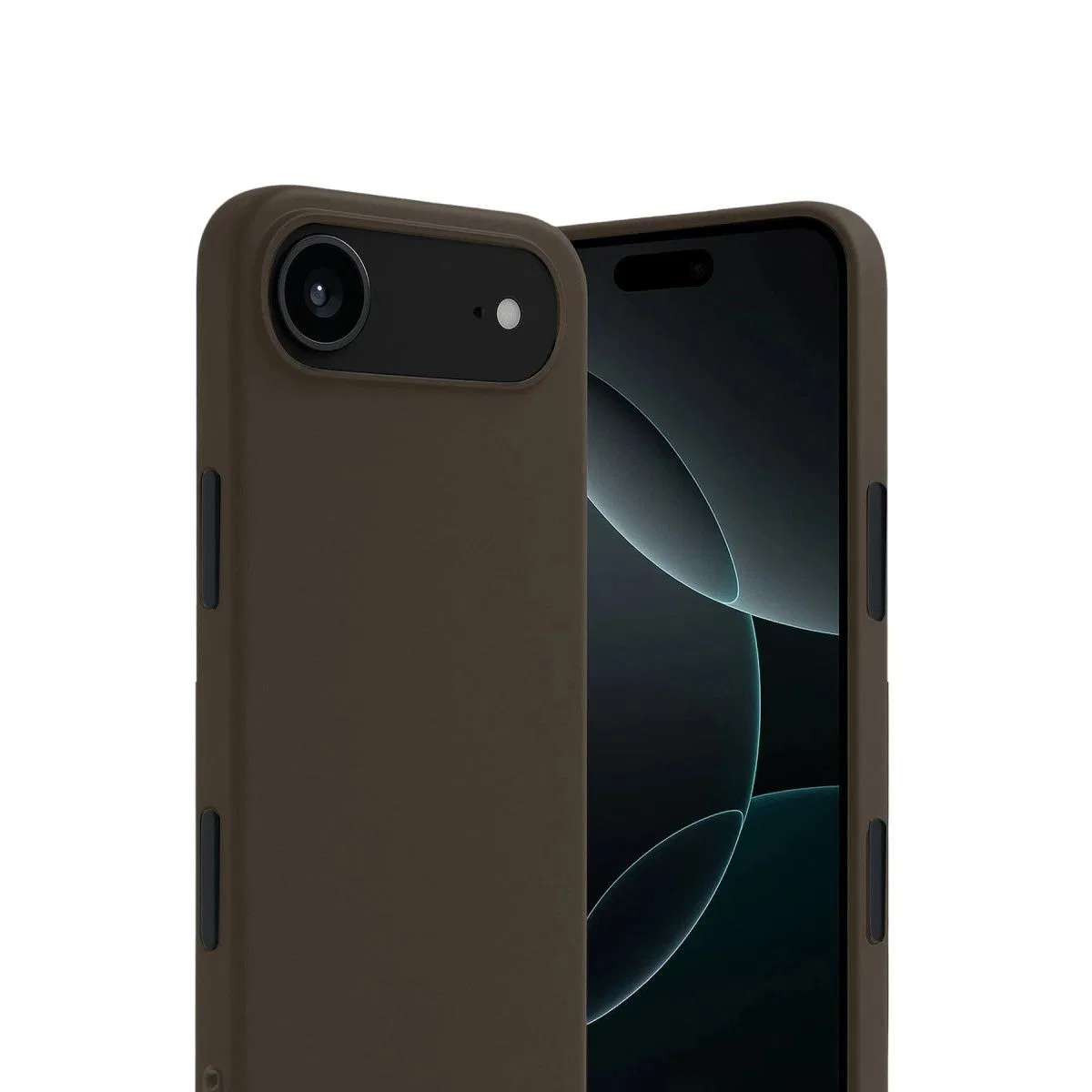 Apple İphone 17 Air First Silikon - Kahverengi görsel 2