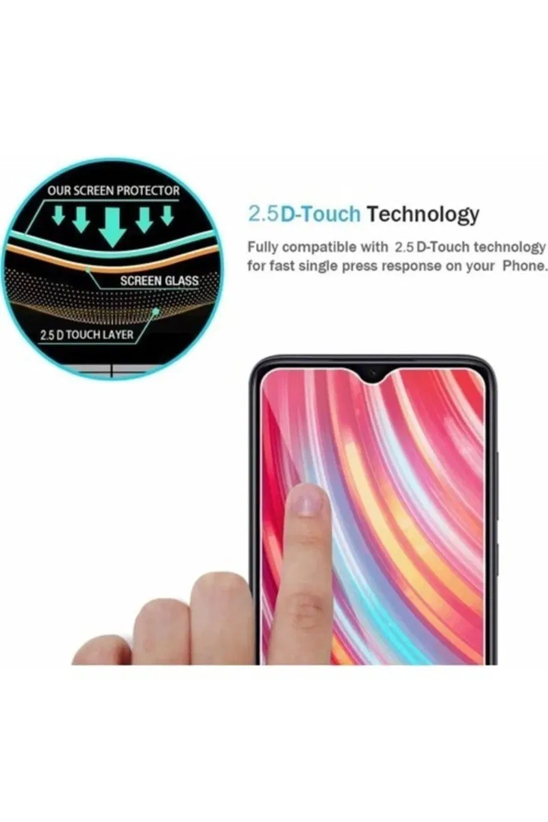 Huawei Mate 20 Lite Uyumlu Premium Ekran Koruyucu 9h Sert Temperli Kırılmaz Cam Koruma Şeffaf görsel 2