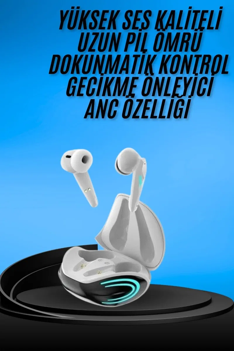 Android ve İOS Uyumlu Bluetooth Kulaklık Mini görsel 2