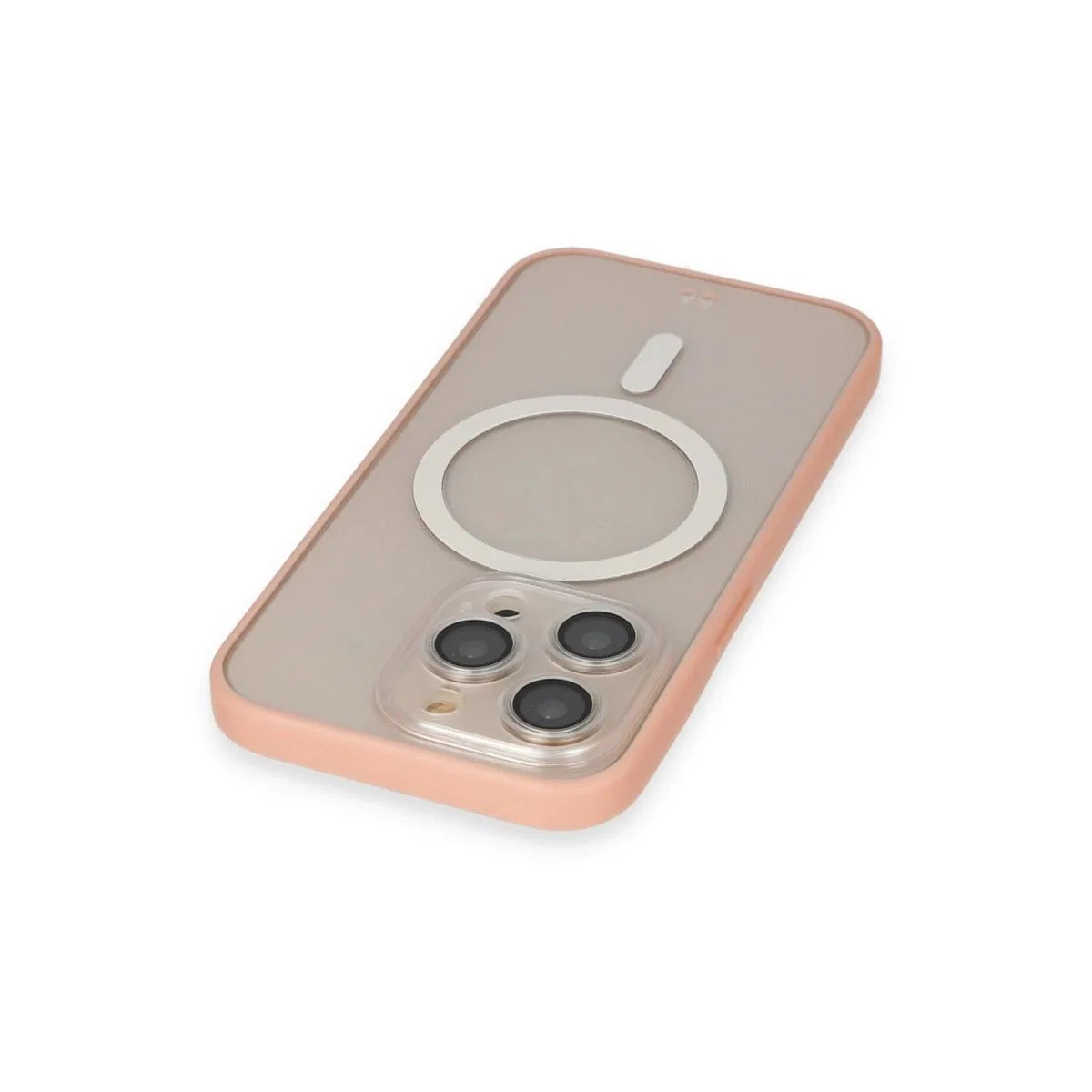 Apple İphone 14 Pro Max Kılıf Grand Magneticsafe Kapak - Pembe görsel 3