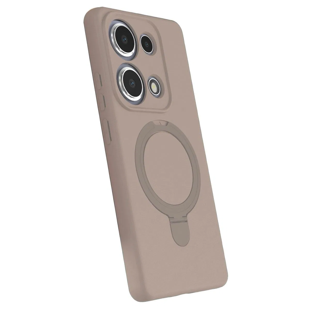 Xiaomi Redmi Note 13 Pro 4g Regal Magsafe Standlı Kapak - Çöl Titanyum görsel 2