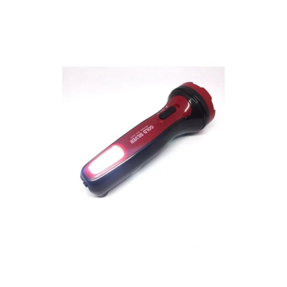 Gold Silver Gs-4531 3 Watt+1 Watt Cob Led Şarjlı El Feneri görsel 2