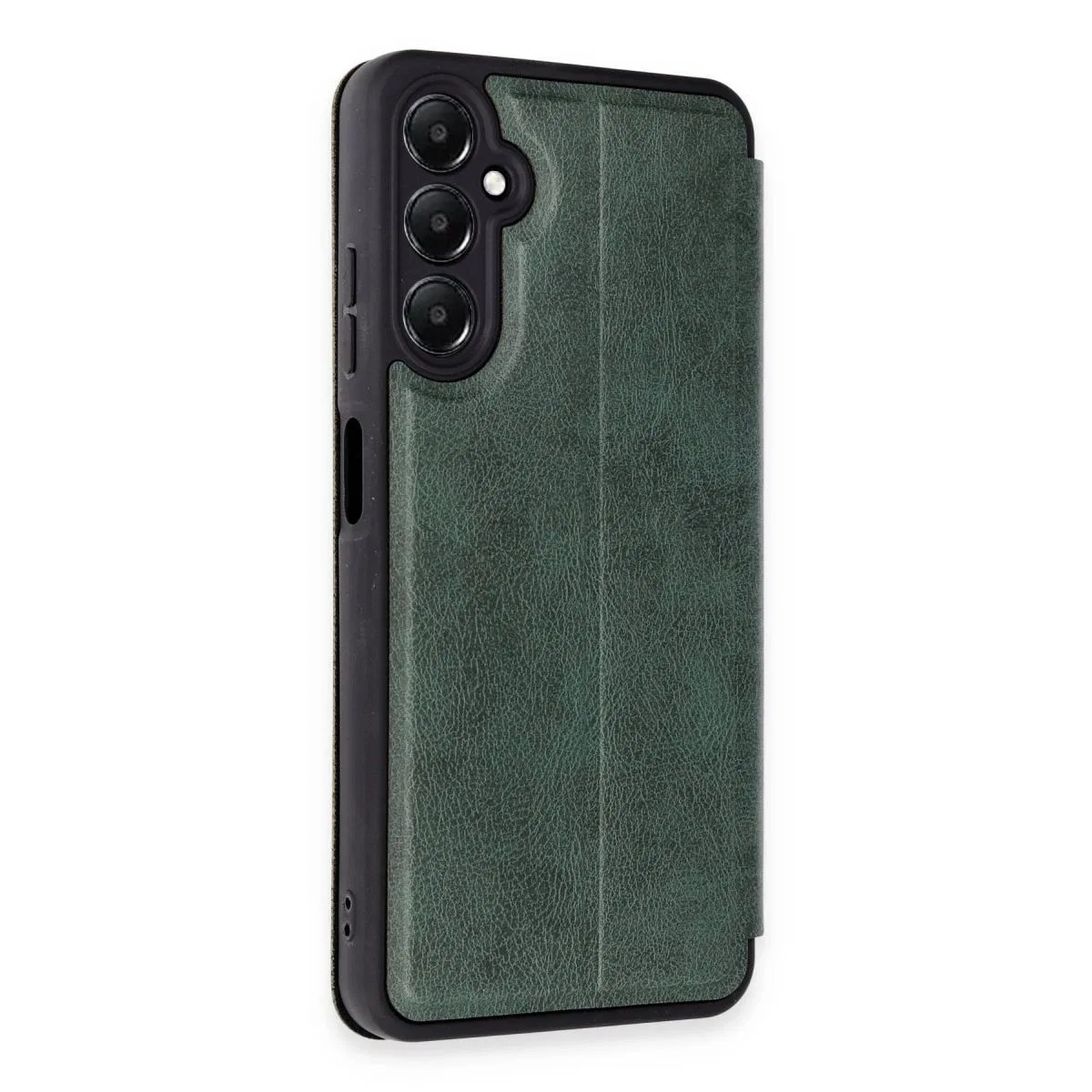 Samsung Galaxy A55 5g Kılıf Flip Cover - Koyu Yeşil görsel 2