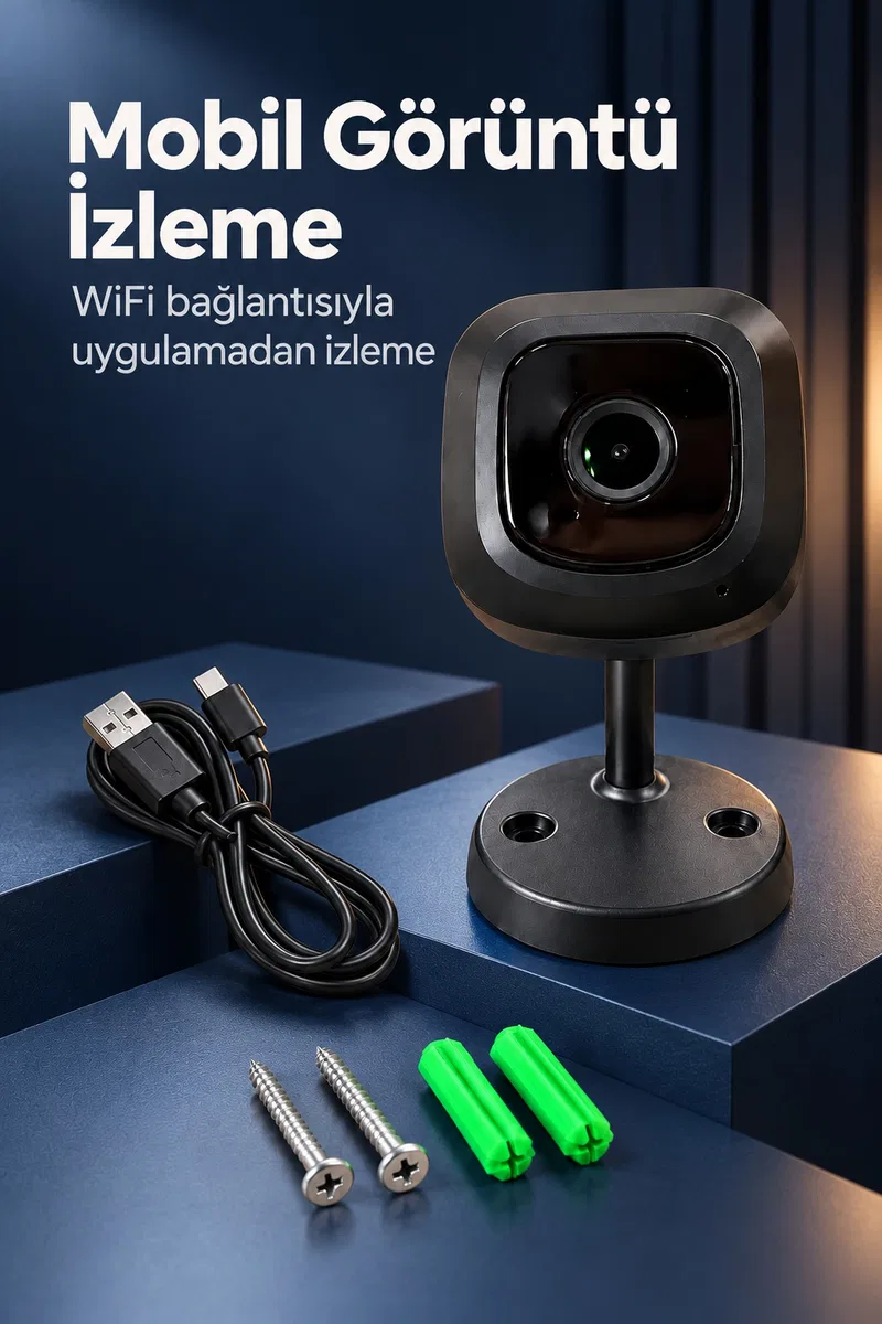 Mobil Uygulama Destekli WiFi Güvenlik Kamerası