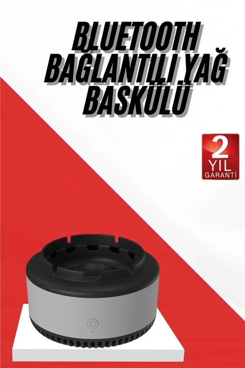 Elektronik Akıllı Küllük Hava Temizleyici Kokusuz Kül Tablası Anti-Duman görsel 2