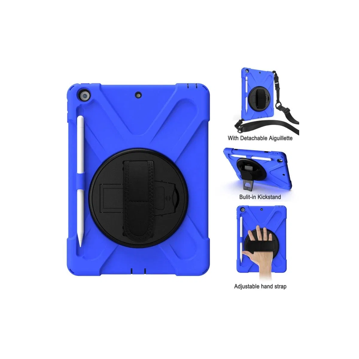 Apple İpad 5 Air 9. 7 Kılıf Amazing Tablet Kapak - Mavi görsel 3
