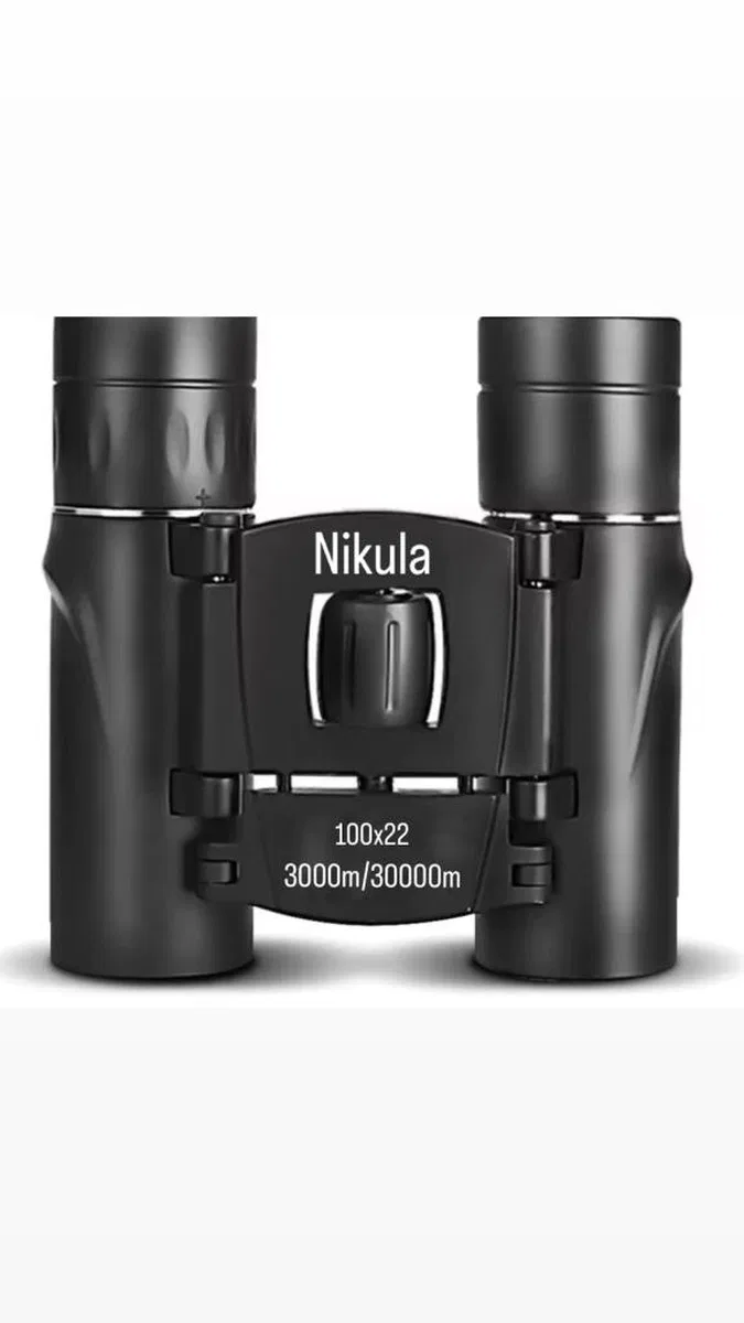 100x22 Cepte Taşımalı Kauçuk Kaplama Profesyonel Mini Dürbün3000m/30000m görsel 2