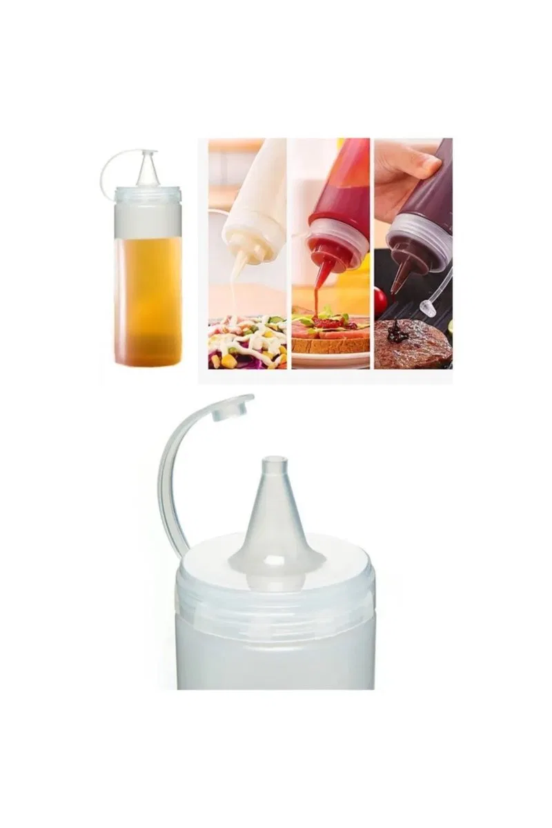 Plastik Yağlık Sirkelik Sosluk 700 Ml 1 Adet Royaleks-AS-113 görsel 4