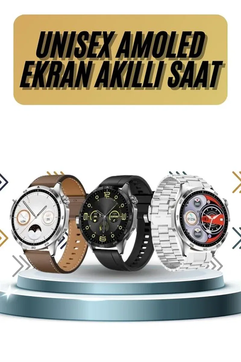 Akıllı Saat 5. 0 Bluetooth Bağlantılı Sağlık ve Uyku Takibi Sosyal Medya Girişli görsel 2