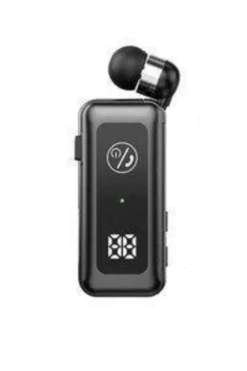 Makaralı Kulaklık SD Kart Girişli Dijital Göstergeli Kablolu Bluetooth Kulaklık görsel 3