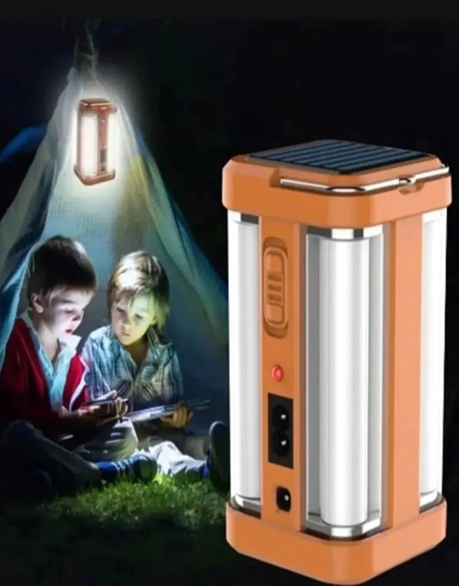 P-1663 Güneş Enerjili Şarjlı Güçlü Işıldak görsel 8