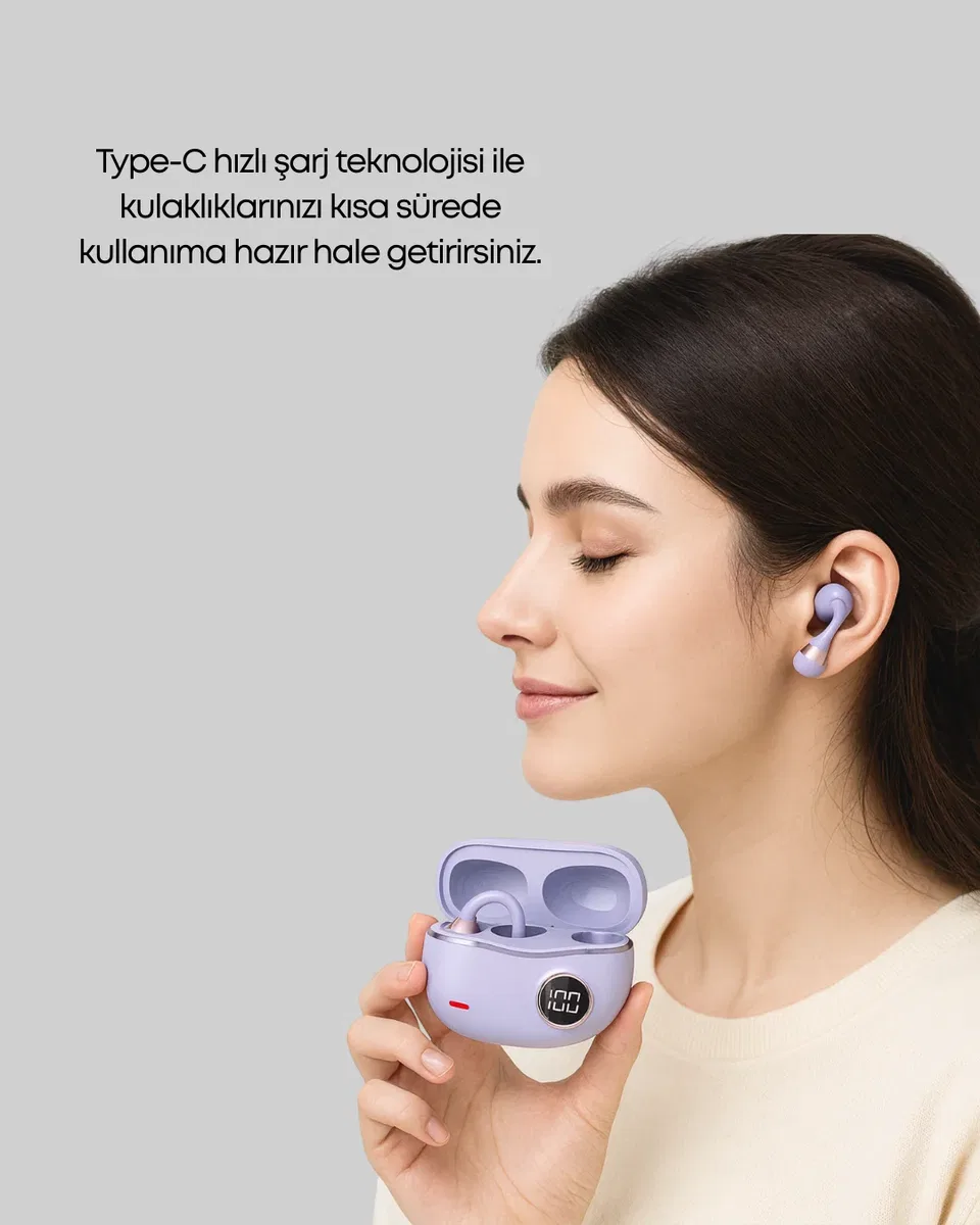 YXG10 Bluetooth Kulaklık – Cilt Dostu, Uzun Pil, Çift Dil Destekli Akıllı Tasarım görsel 4