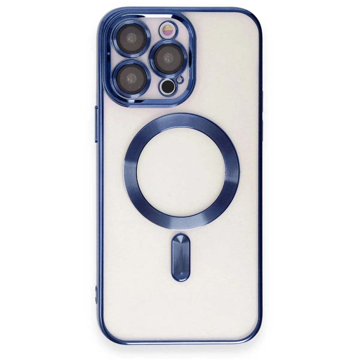 Apple İphone 15 Pro Kılıf Kross Magneticsafe Kapak - Lacivert görsel 3