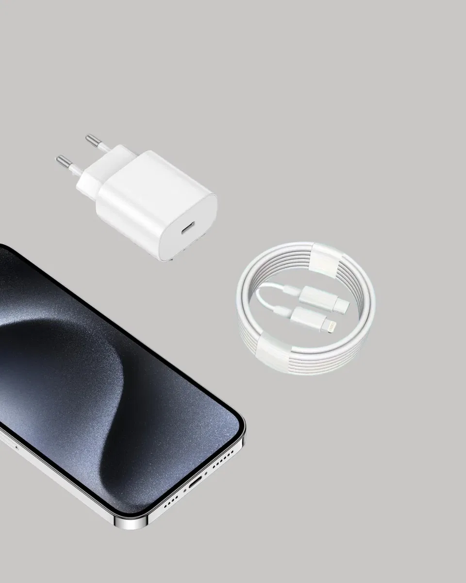 iPhone ve iPad Uyumlu 20W Güvenli USB-C Hızlı Şarj Adaptörü görsel 2
