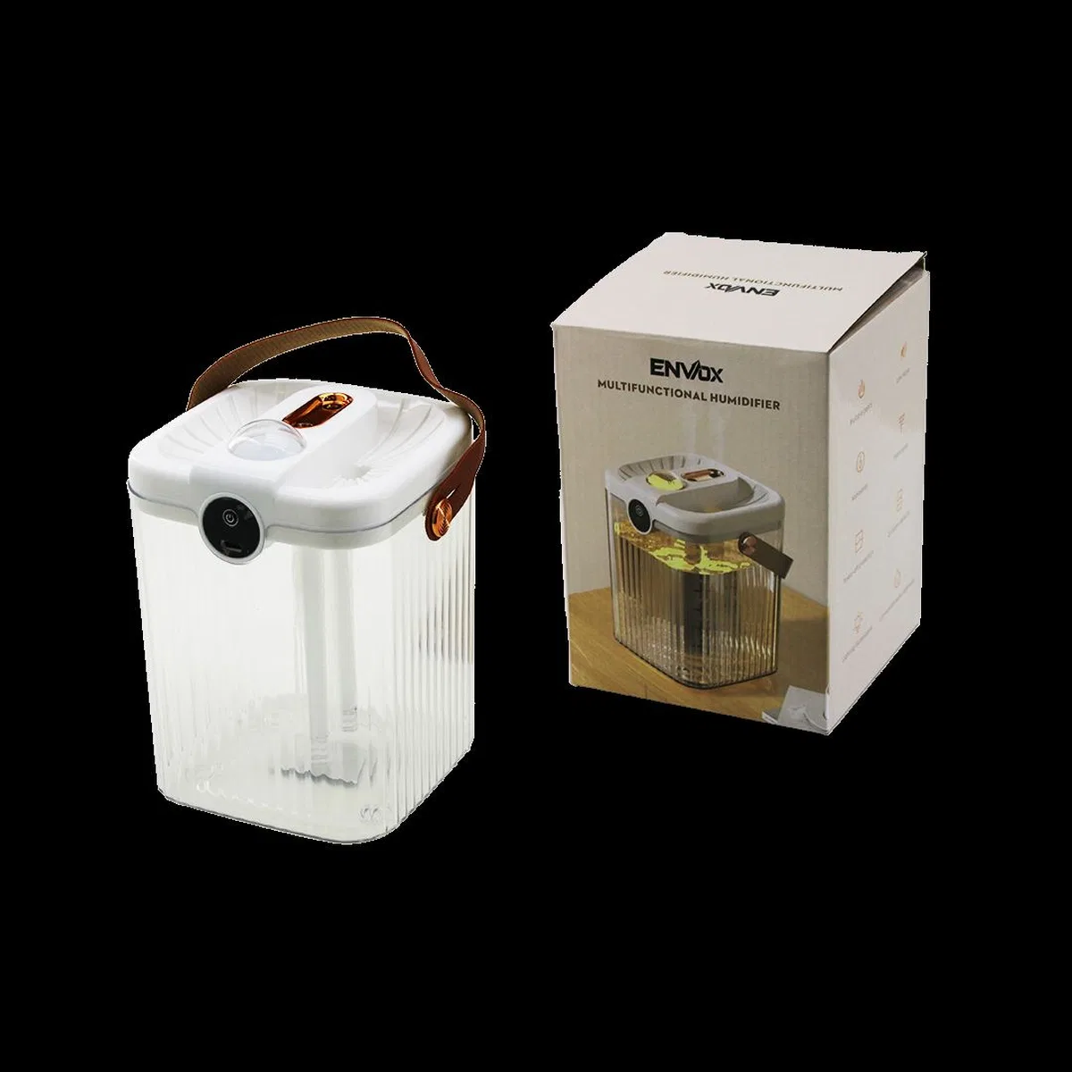 2L USB Şarjlı Işıklı Hava Nemlendirici - Buhar & Koku Giderici görsel 2