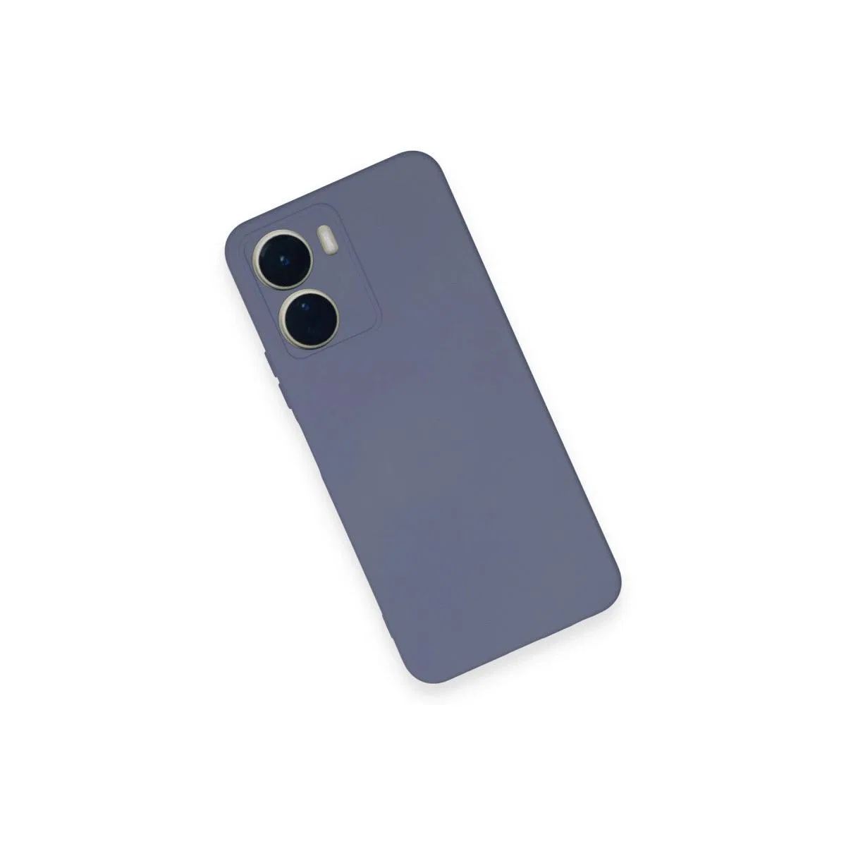 Vivo Y16 Kılıf Nano İçi Kadife Silikon - Gri görsel 3