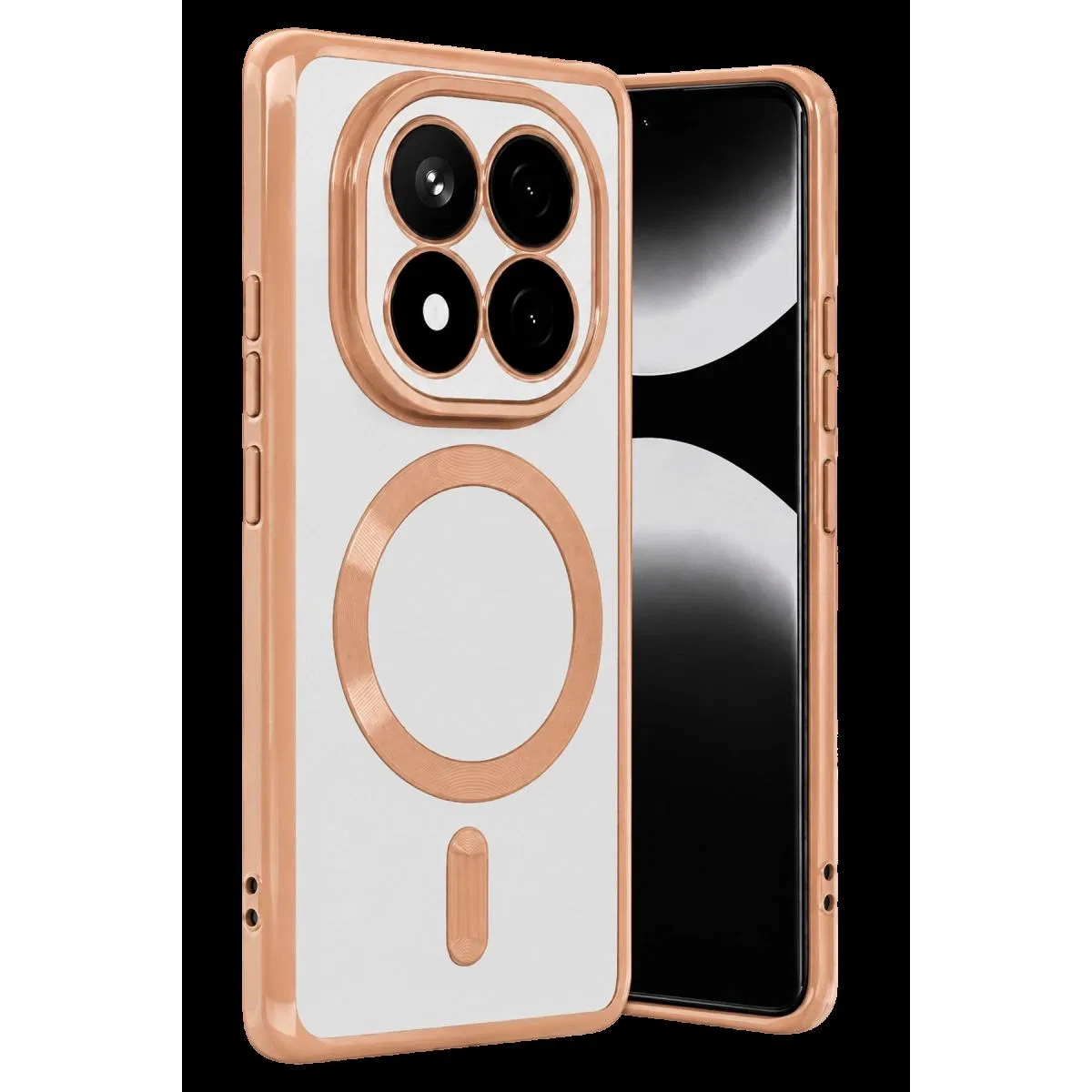 Xiaomi Redmi Note 15 Pro 4g Kross Magneticsafe Kapak - Rose
