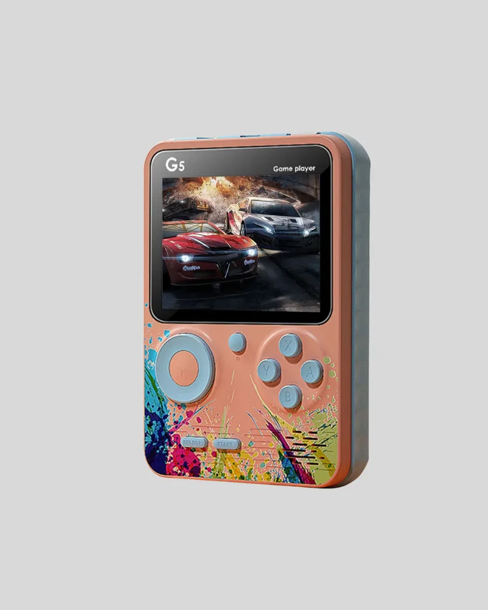 Mini Retro Oyun Konsolu 500 Oyunlu 3. 0 İnç Ekran ve Şarjlı Batarya görsel 4