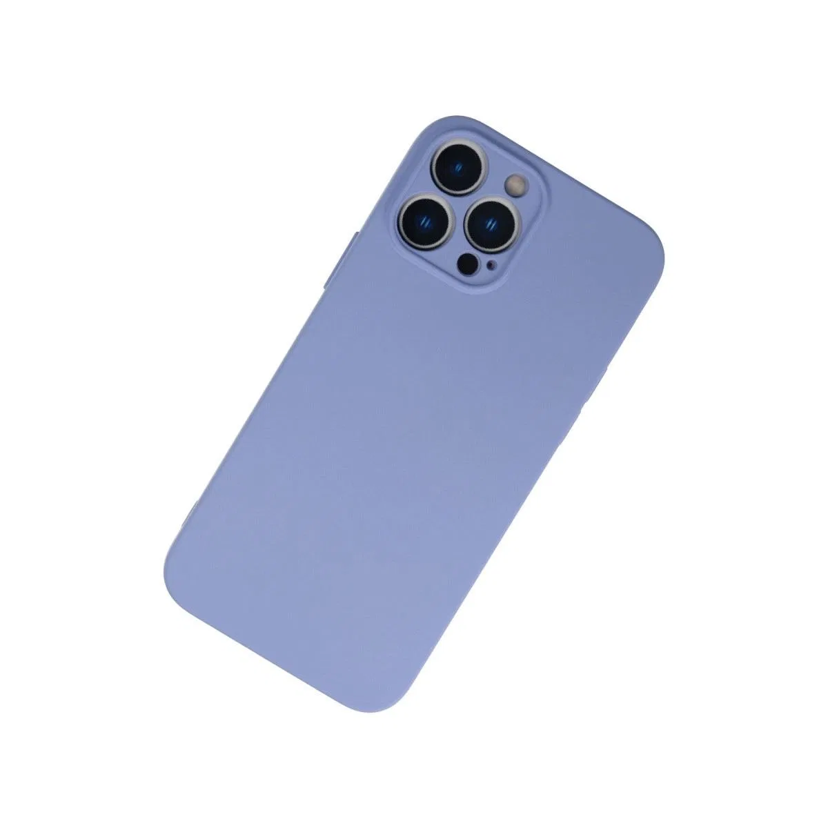 Apple İphone 13 Pro Kılıf Nano İçi Kadife Silikon - Lila görsel 2