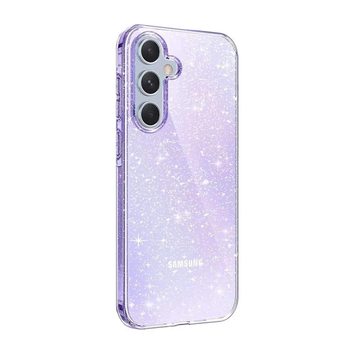 Samsung Galaxy A15 4g Kılıf Glow Kapak - Mor