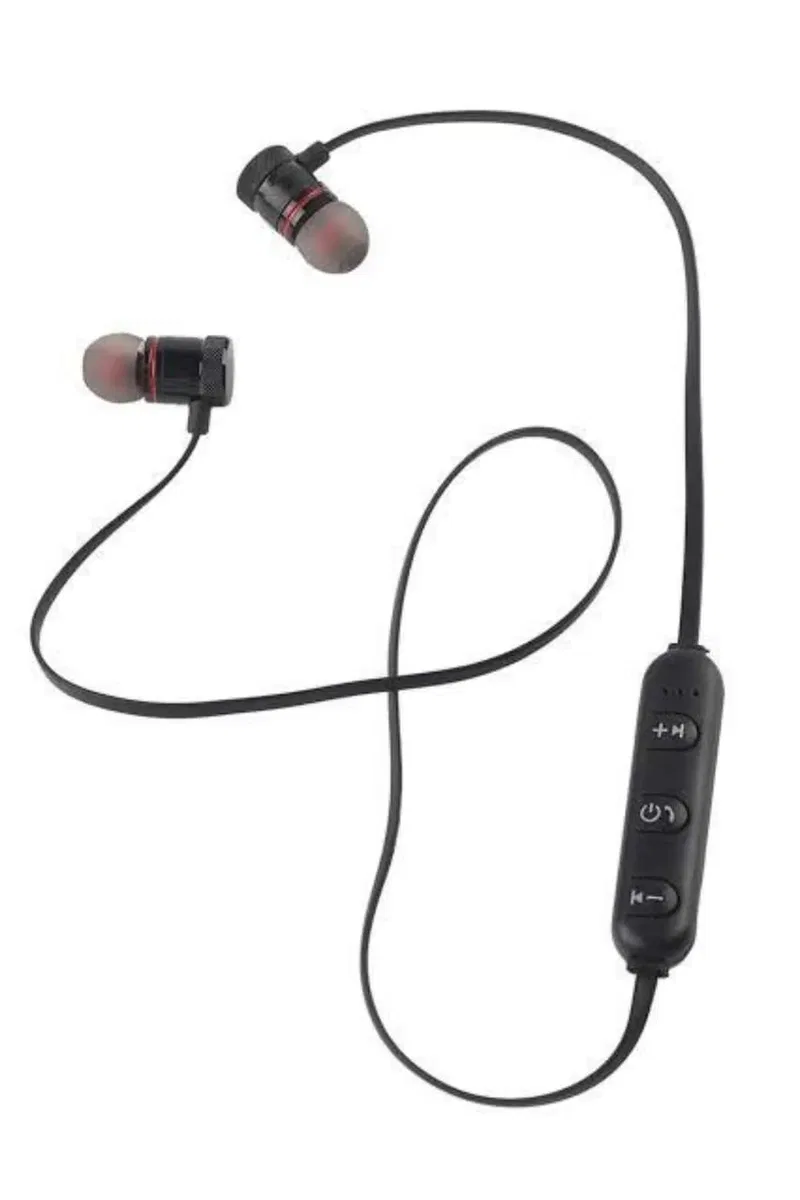 Bluetooth Bağlantılı Kablolu Mıknatıslı Sport Kulaklık görsel 5