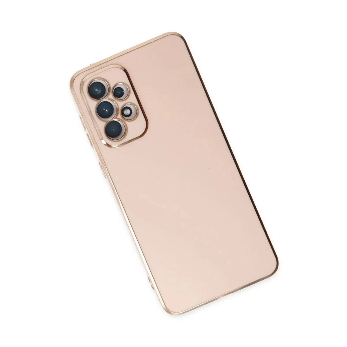 Samsung Galaxy A73 5g Kılıf Volet Silikon - Pembe görsel 2