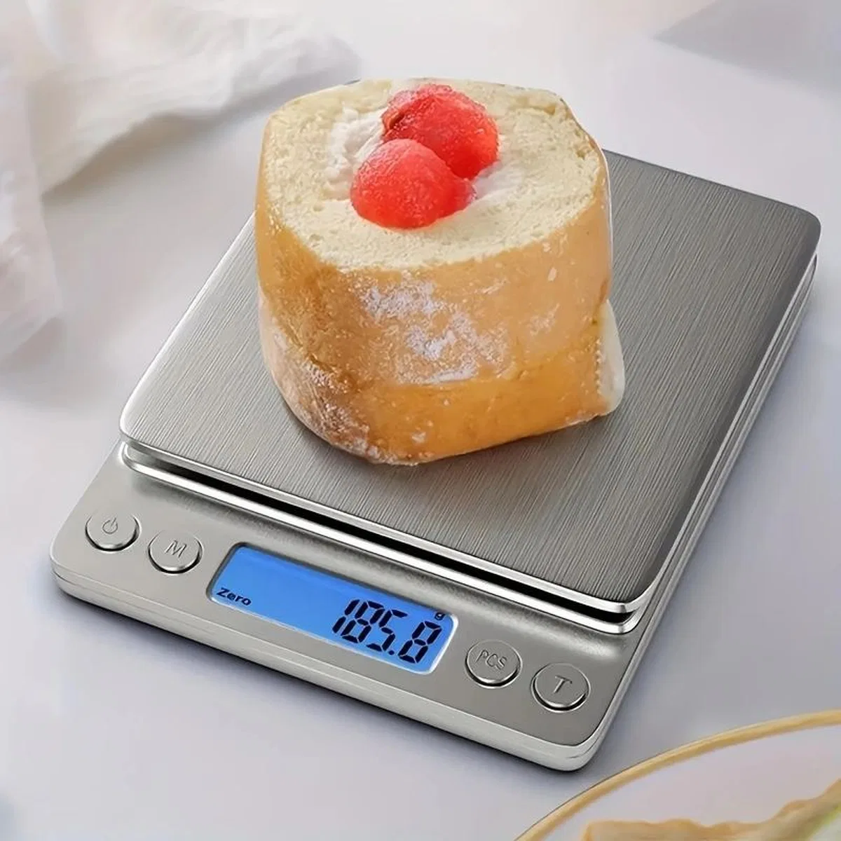 Pratik Dijital Hassas Mutfak Terazisi Hassas Tartı 2000 Gr. /0. 1 Gr. Hassasiyet görsel 2