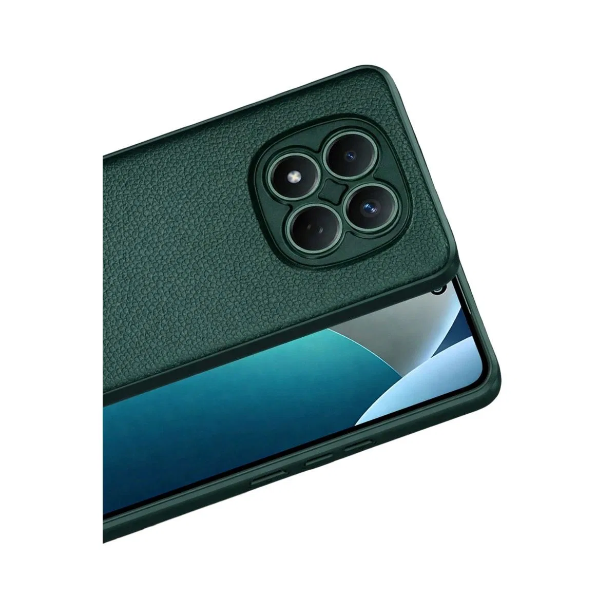 Xiaomi Redmi Note 15 Pro 5g Thermax Silikon Kılıf - Koyu Yeşil görsel 2