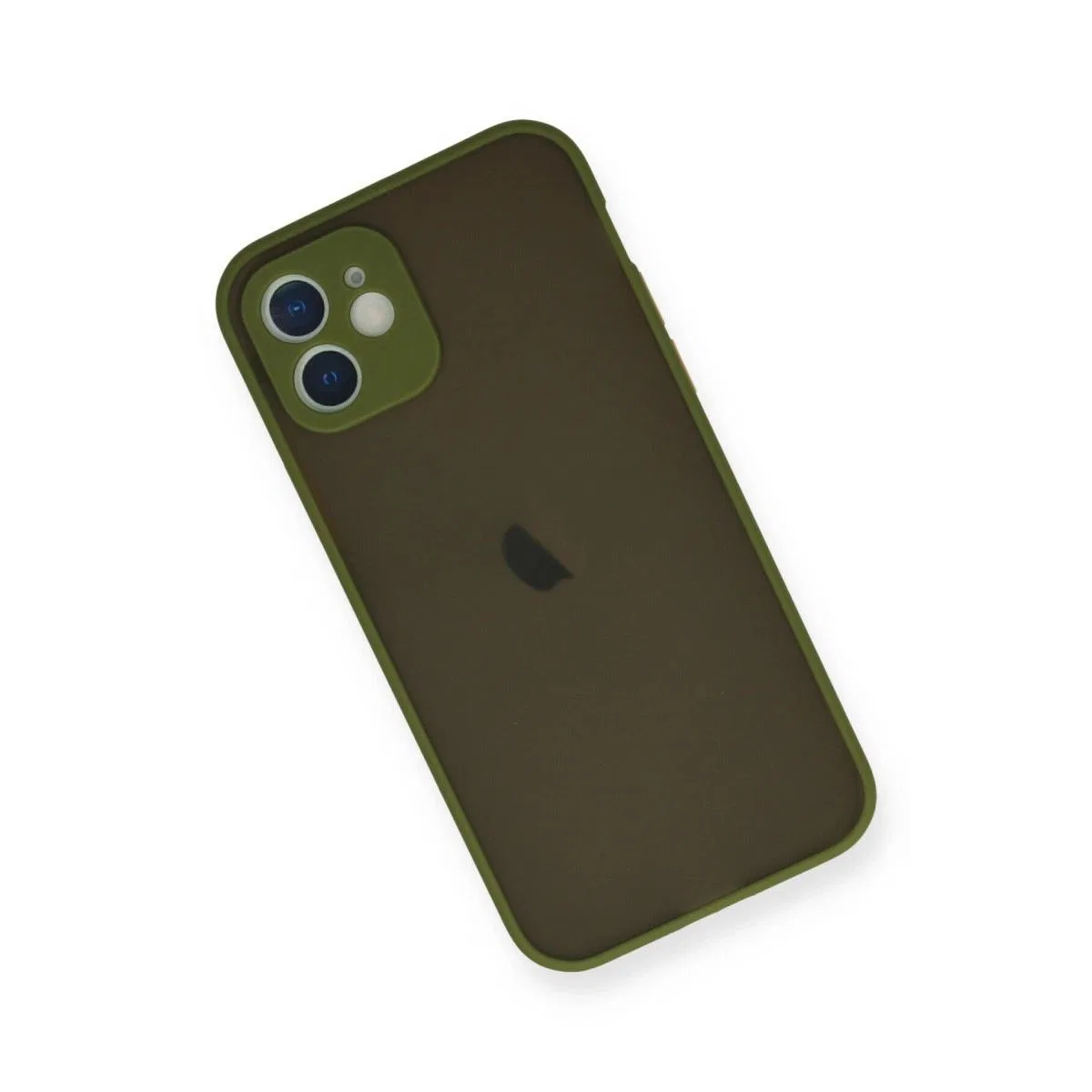 Apple İphone 12 Mini Kılıf Montreal Silikon Kapak - Açık Yeşil görsel 3